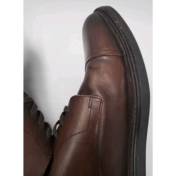 Polo Ralph Lauren Asher Captoe Oxfords Dress Shoes Mens Size 9D Brown Leather main image 11